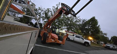 2018 XTREME XR1055 Forklift Variable Reach 10000# 50'-62'