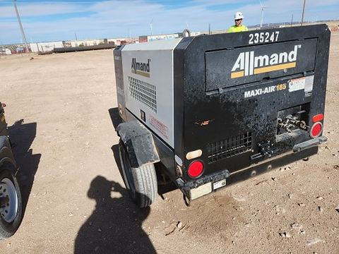 2019 ALLMAND BR MAX AIR 185 Compressor 175-195 Cfm