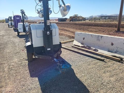2019 ALLMAND BR NLV-ML3EC Light Tower,0-3Kw Led Vert Mast