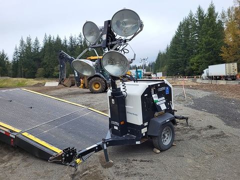 2019 ALLMAND BR NLV-ML3EC Light Tower,4-7Kw Vert Mast