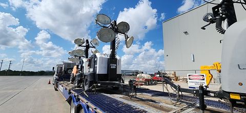 2019 ALLMAND BR NLV-ML3EC Light Tower,4-7Kw Vert Mast