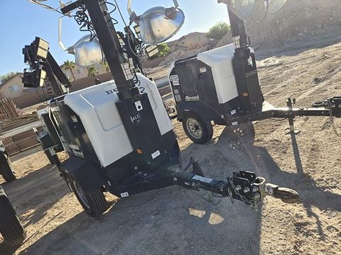2019 ALLMAND BR NLV-ML3EC Light Tower,4-7Kw Vert Mast