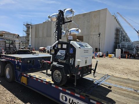2019 ALLMAND BR NLV-ML3EC Light Tower,4-7Kw Vert Mast