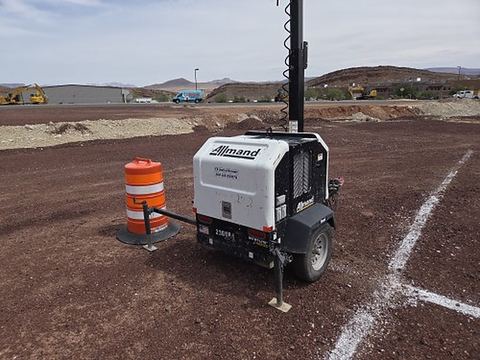 2019 ALLMAND BR NLV-ML3EC Light Tower,4-7Kw Vert Mast