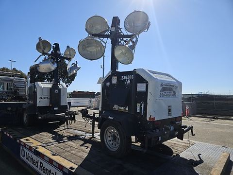 2019 ALLMAND BR NLV-ML3EC Light Tower,4-7Kw Vert Mast