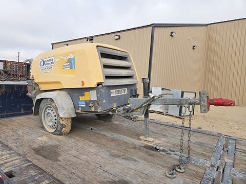 2019 ATLASCOPCO XAS110KD Compressor 100-125 Cfm