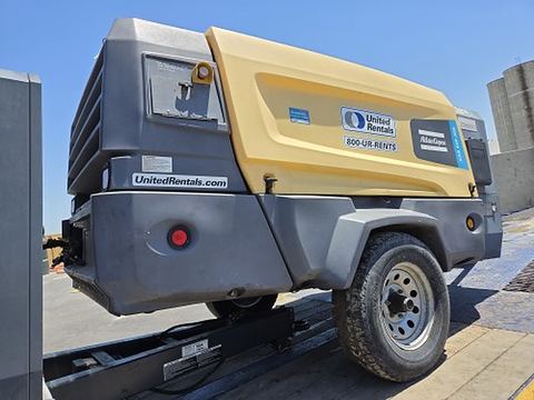 2019 ATLASCOPCO XAS440JD T4F Compressor 350-450 Cfm 150 Psi
