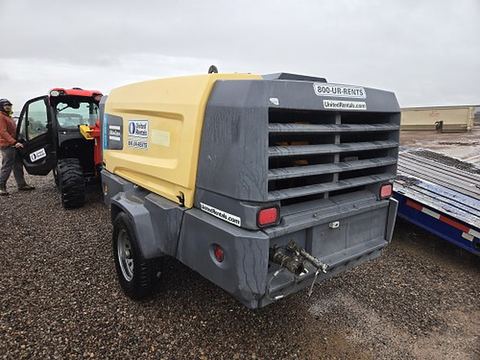 2019 ATLASCOPCO XATS 400 JD8FT4 Compressor 350-450 Cfm Tier 4 200 Psi