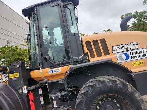 2019 CASE 521G Loader Wheel 1.5-1.9 Cubic Yard