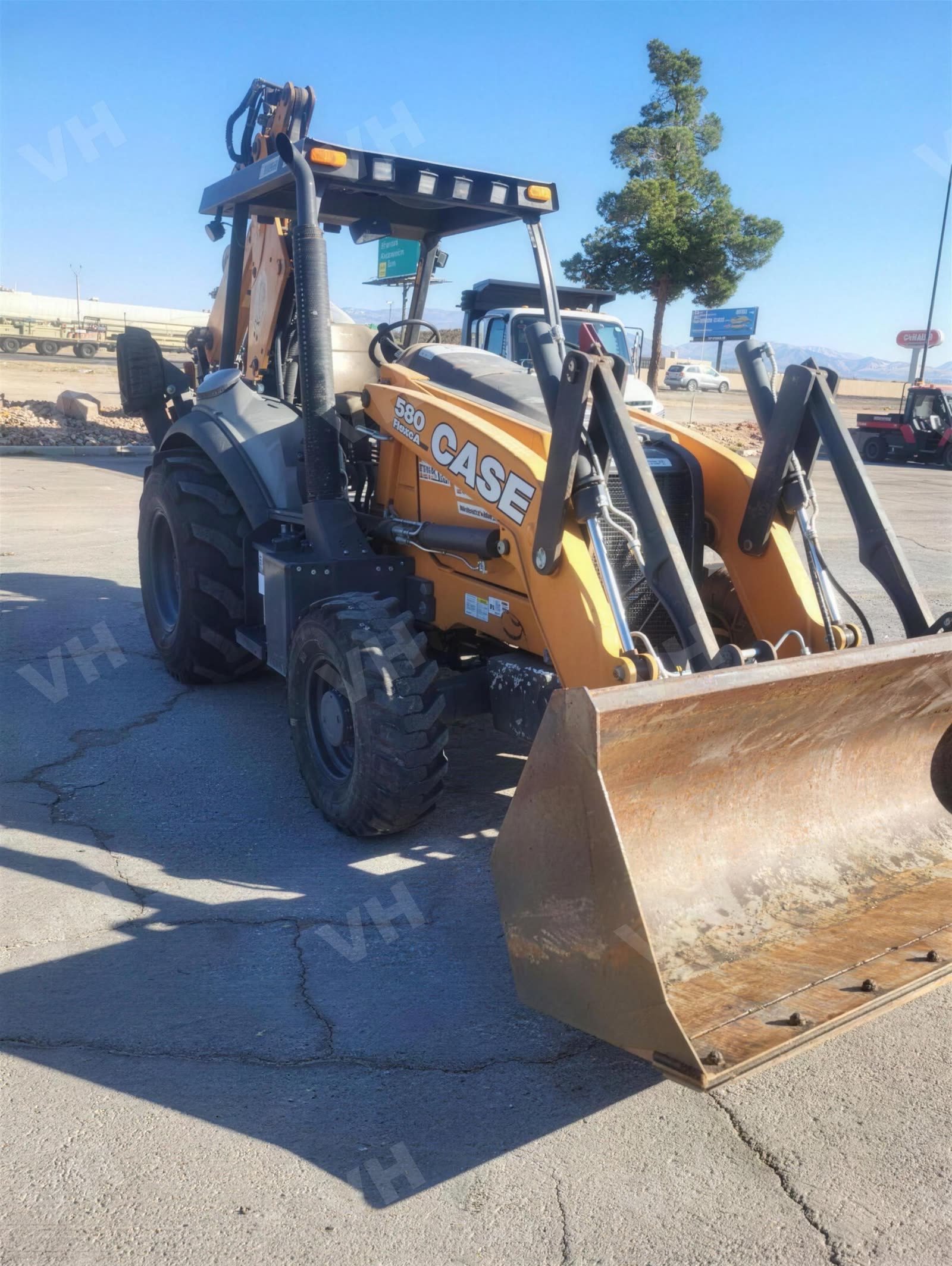 2019 Case 580SN BACKHOE/LOADER 105-120HP 4WD EXT-A-HOE photo 3