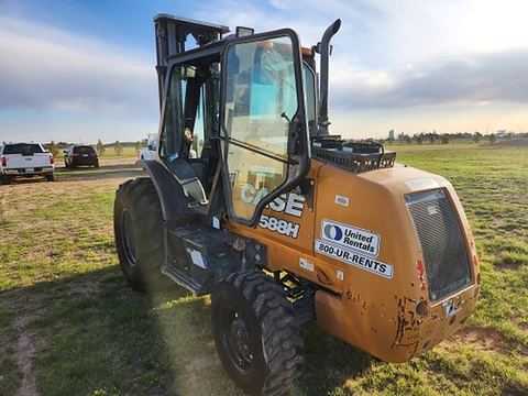 2019 CASE 588H Forklift Rough Terrain 8000# 15-22' 4Wd