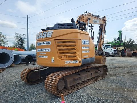 2019 CASE CX145D Excavator 30000-34999#reduced Tail Swing