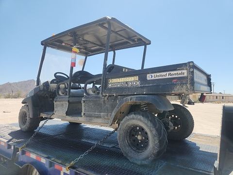 2019 CLUB CAR CARRYALL 1700 Utv 4Wd Dsl 4Seat Rops