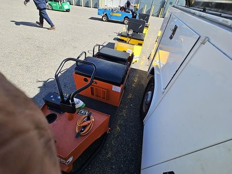 2019 COLUMBIA EX21-T-24 Industrial Electric Cart 3 Wheeled