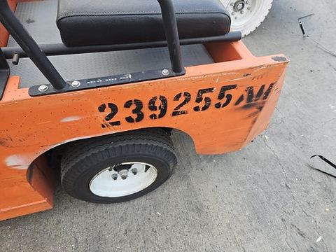 2019 COLUMBIA EX21-T-24 Industrial Electric Cart 3 Wheeled