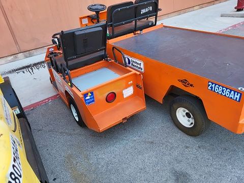 2019 COLUMBIA EX21-T-24 Industrial Electric Cart 3 Wheeled