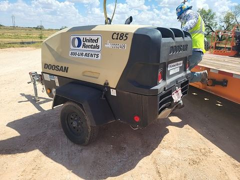 2019 DOOSAN C185WDO-T4F Compressor 175-195 Cfm