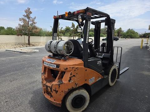 2019 DOOSAN G25P-7DF Forklift Whse 5000# Gas/Lp