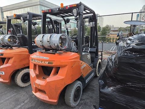 2019 DOOSAN G30P-7DF Forklift Whse 6000# Gas/Lp
