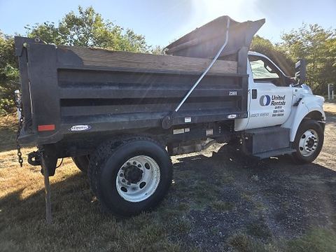 2019 FORD F-750 GAS Truck Dump 5 Yard Non Cdl Gas