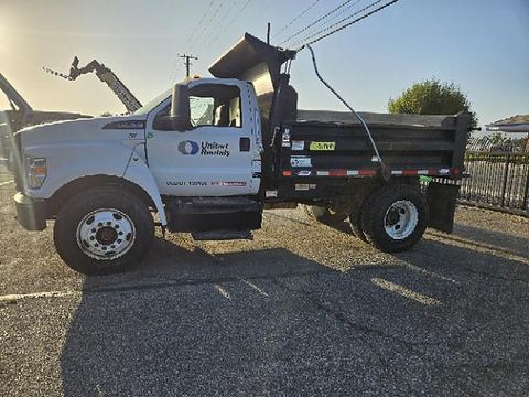 2019 FORD F-750 GAS Truck Dump 5 Yard Non Cdl Gas