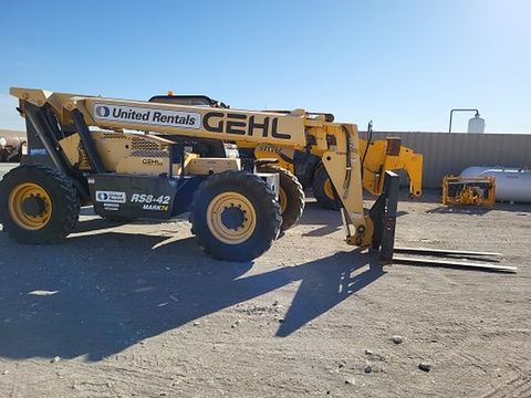 2019 GEHL RS8-42 Forklift Variable Reach 8000# 40-49'