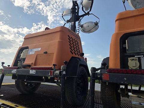 2019 GENERAC MLT6SMDS Light Tower,4-7Kw Vert Mast