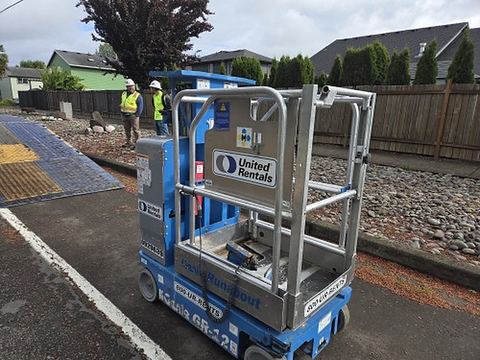 2019 GENIE GR-12 Vertical Lift 12' Elec Self Propelled