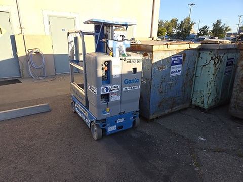 2019 GENIE GR-12 Vertical Lift 12' Elec Self Propelled