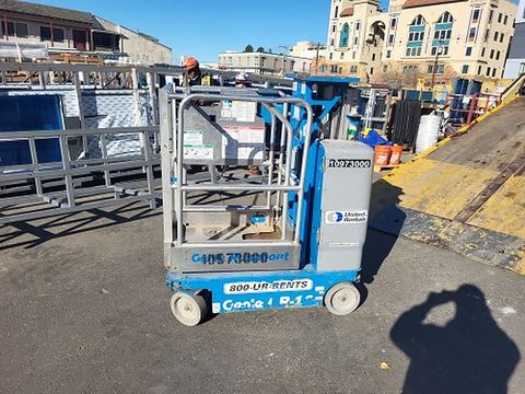 2019 GENIE GR-12 Vertical Lift 12' Elec Self Propelled