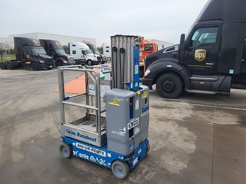 2019 GENIE GR-20 Vertical Lift 18-20' Elec Self Propelled