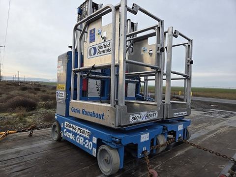 2019 GENIE GR-20 Vertical Lift 18-20' Elec Self Propelled