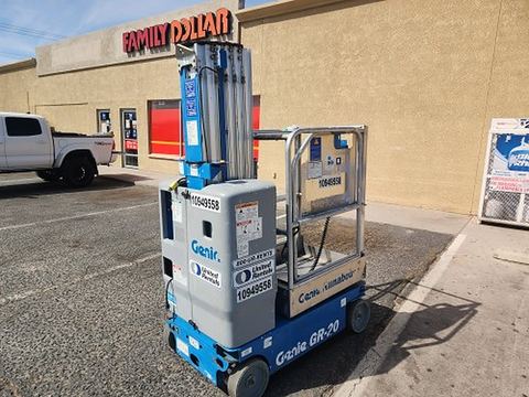 2019 GENIE GR-20 Vertical Lift 18-20' Elec Self Propelled