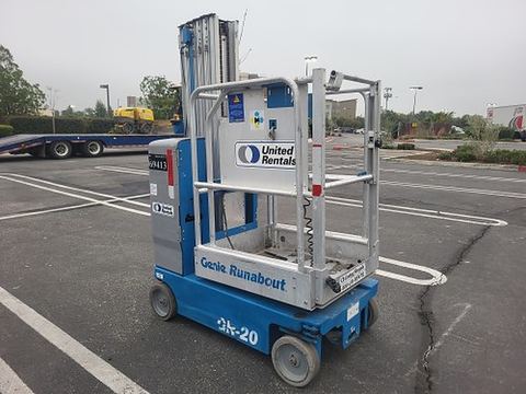 2019 GENIE GR-20 Vertical Lift 18-20' Elec Self Propelled