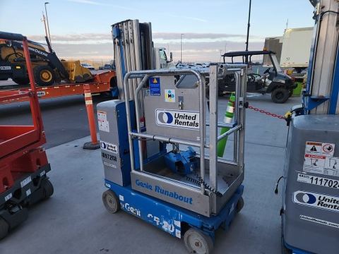 2019 GENIE GR-20 Vertical Lift 18-20' Elec Self Propelled