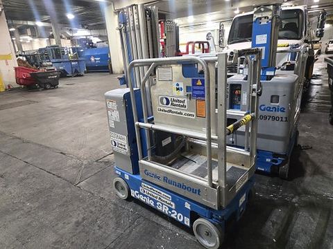 2019 GENIE GR-20 Vertical Lift 18-20' Elec Self Propelled