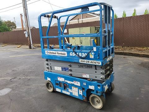 2019 GENIE GS-1930 Scissor Lift 19' Electric