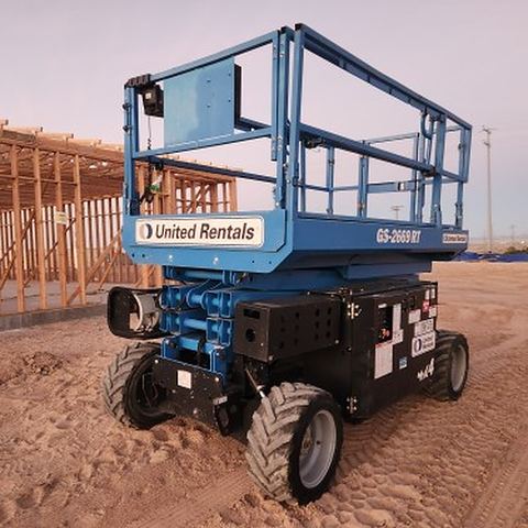 2019 GENIE GS-2669 RT Scissor Lift 25-27' Ic 4Wd