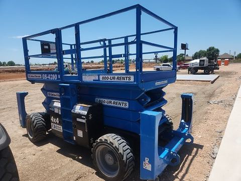 2019 GENIE GS-4390 RT Scissor Lift 36-49' Ic 4Wd