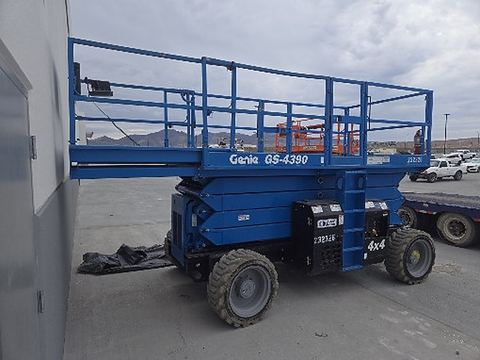 2019 GENIE GS-4390 RT Scissor Lift 36-49' Ic 4Wd