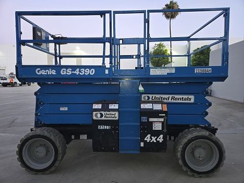 2019 GENIE GS-4390 RT Scissor Lift 36-49' Ic 4Wd