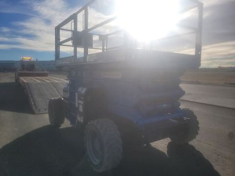 2019 GENIE GS-4390 RT Scissor Lift 36-49' Ic 4Wd