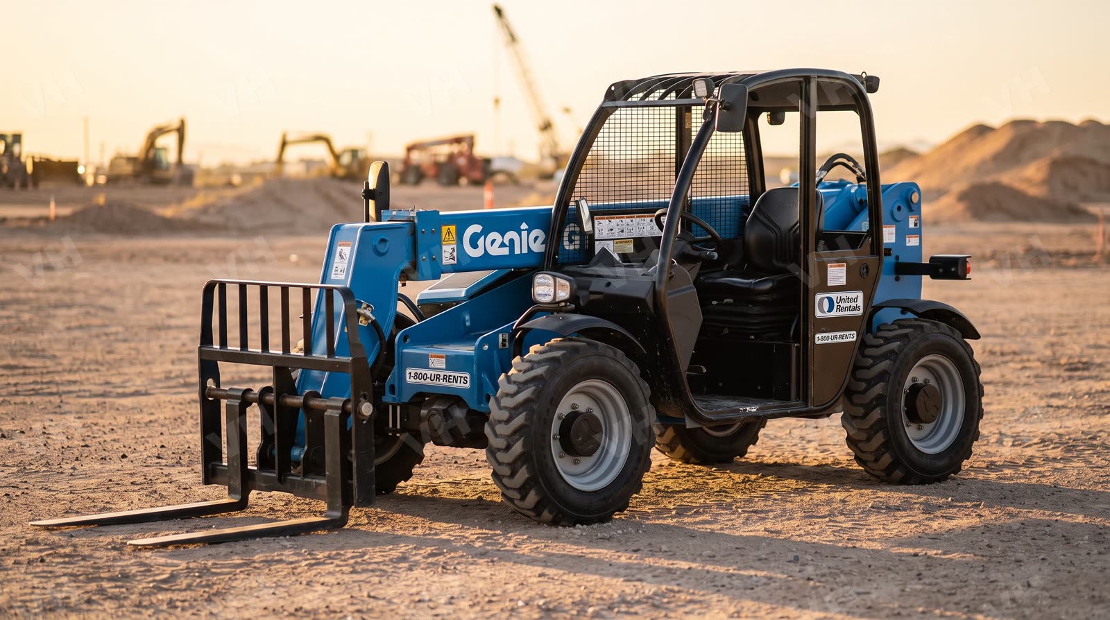 2019 Genie GTH-5519 Forklift Variable Reach 5000# 16-20'
