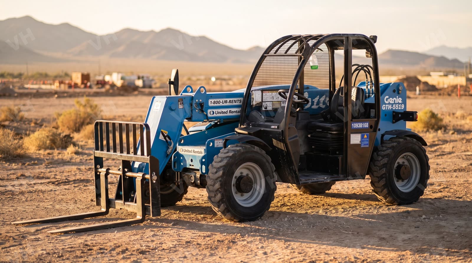2019 Genie GTH-5519 Forklift Variable Reach 5000# 16-20'