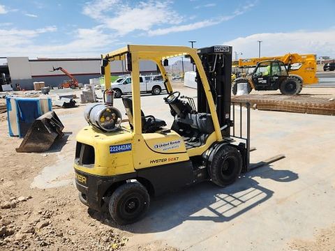 2019 HYSTER H50XT Forklift Whse 5000# Lp Only Quadmast