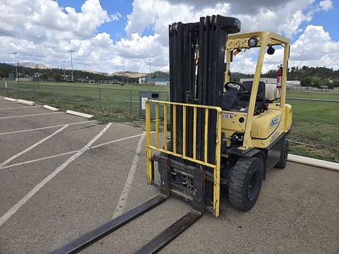 2019 HYSTER H50XT Forklift Whse 5000# Lp Only Quadmast