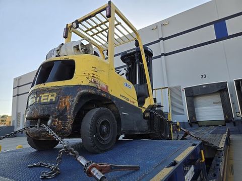 2019 HYSTER H50XT Forklift Whse 5000# Lp Only Quadmast