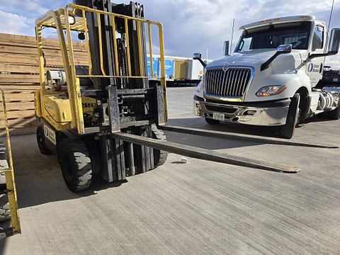 2019 HYSTER H50XT Forklift Whse 5000# Lp Only Quadmast