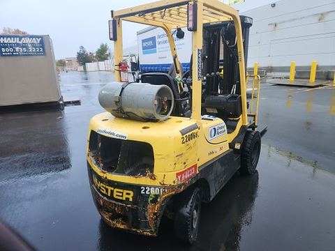 2019 HYSTER H50XT Forklift Whse 5000# Lp Only Quadmast