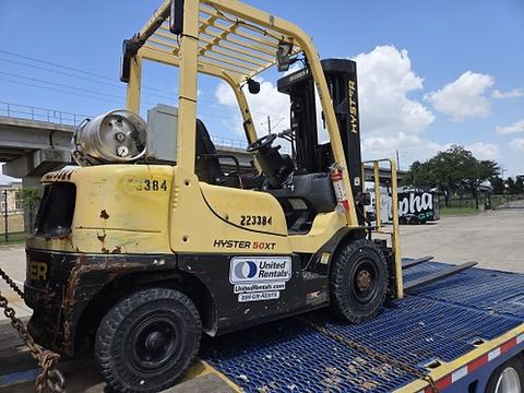 2019 HYSTER H50XT Forklift Whse 5000# With Scale